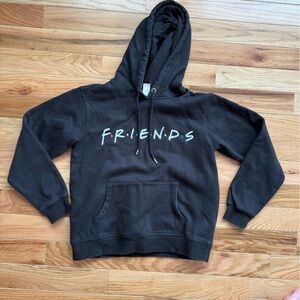 H&M Black Graphic Hoodie